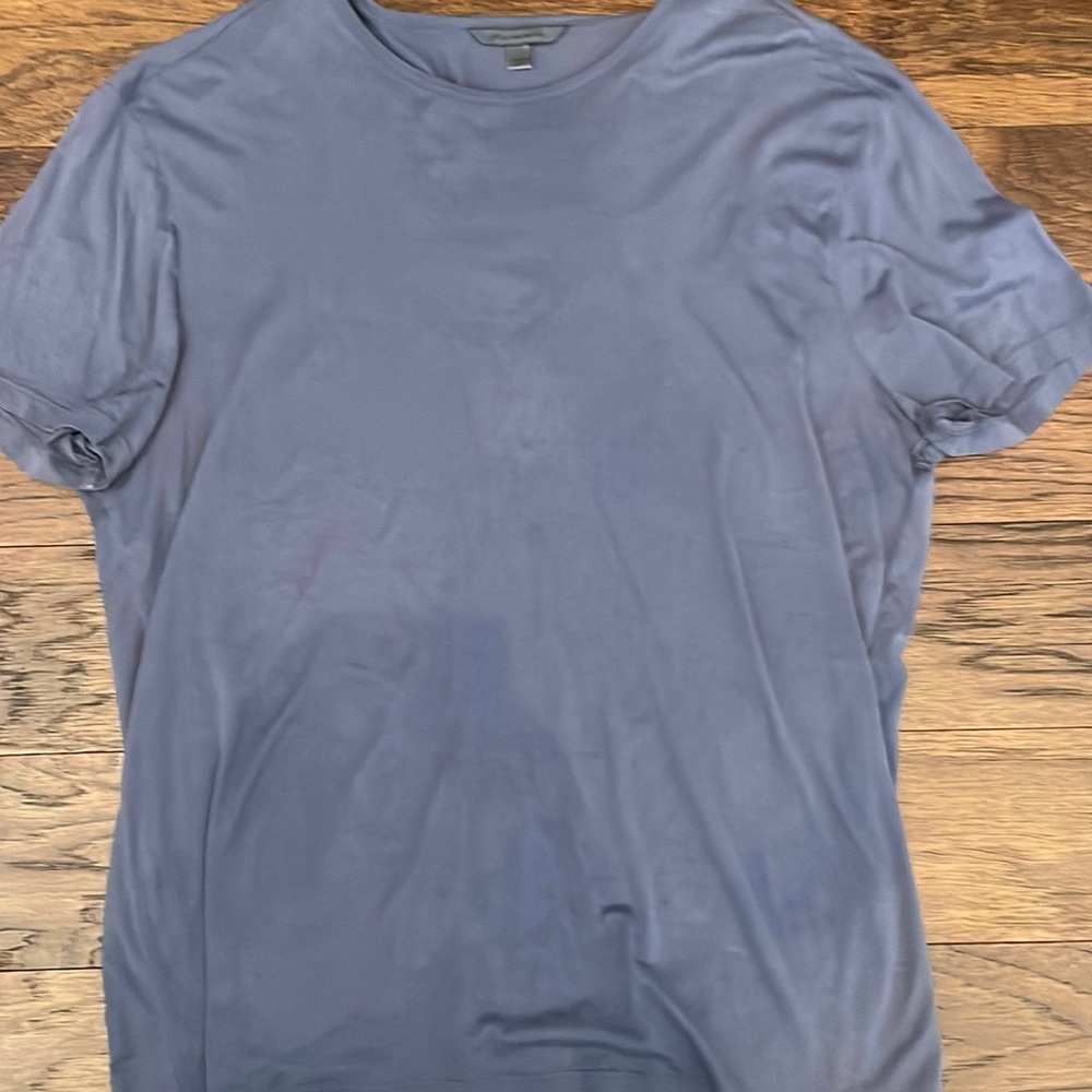 Varvatos light weight tee.  Large   Teal